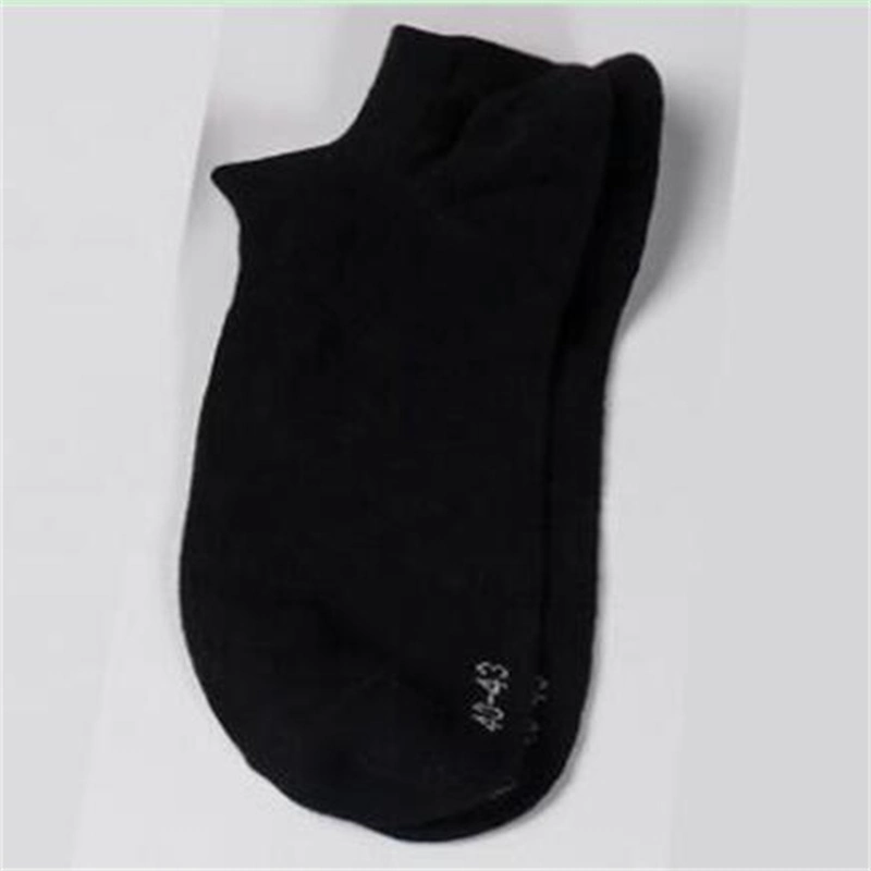 Men Socks Stripe Pattern Basic Solid Style Low Cut Cotton Socks Ankle Socks