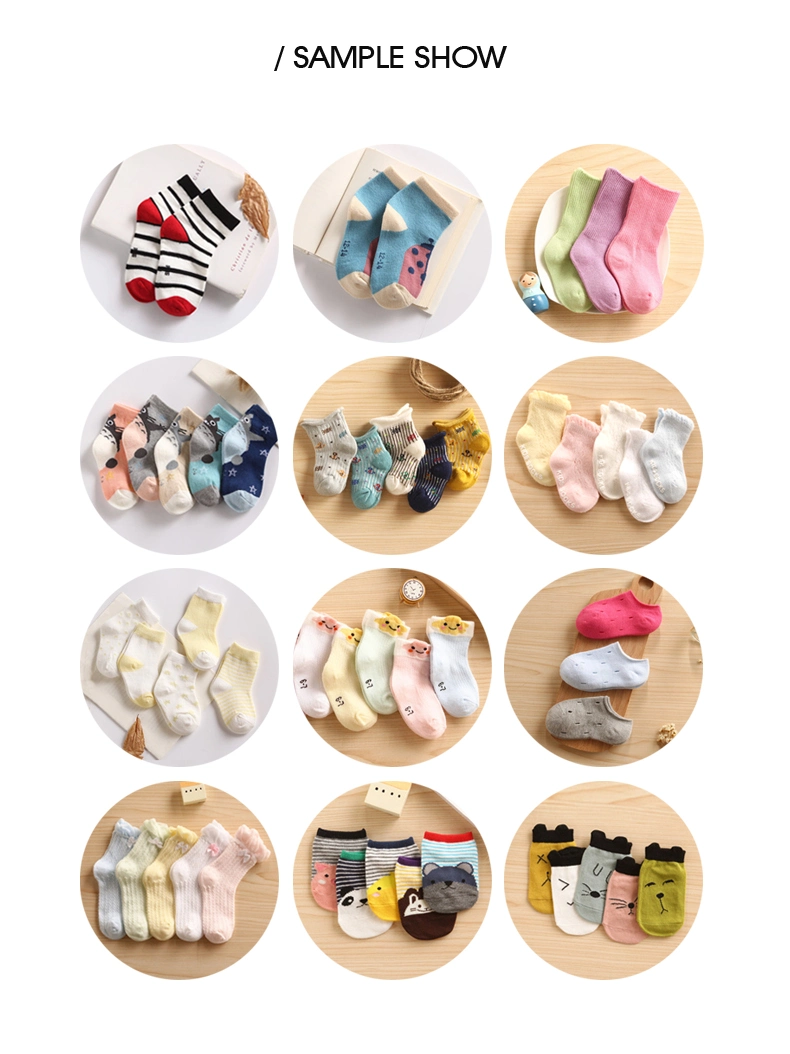 Babies′ Full Terry of Tube Sock with Anti Slip