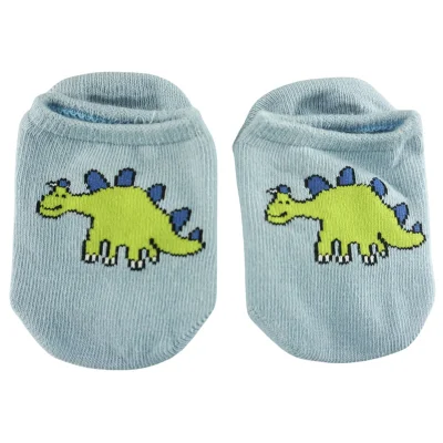 231066sk-Casual Everyday Dinosaur Cotton Baby Infants Youth Calcetines