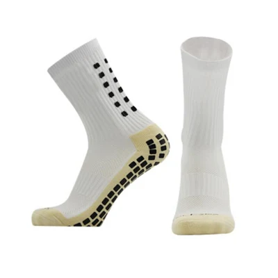 Antideslizante Fútbol Fútbol Calcetines deportivos Unisex Hombres Mujeres Calcetines de fútbol Calcetín corto de pantorrilla con goma DOT Parte inferior de algodón grueso Antideslizante Transpirable Wbb15131